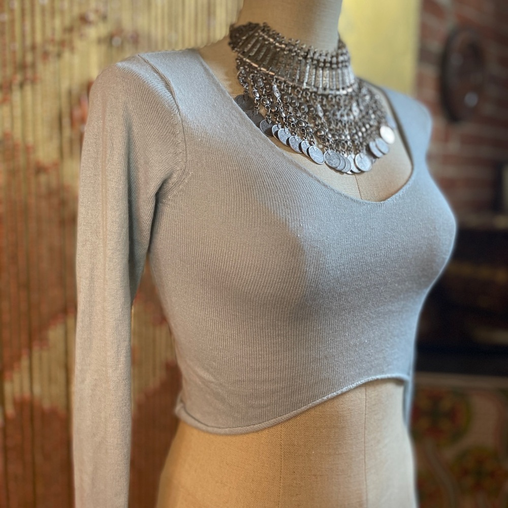 For Love & Lemons cropped Knitz top, small